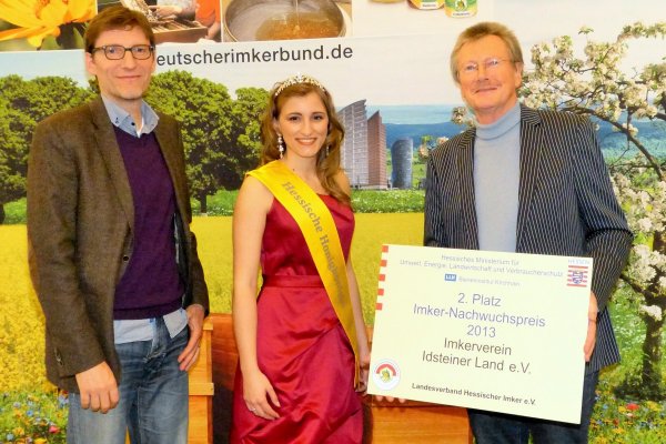 Preisverleihung Imker-Nachwuchspreis 